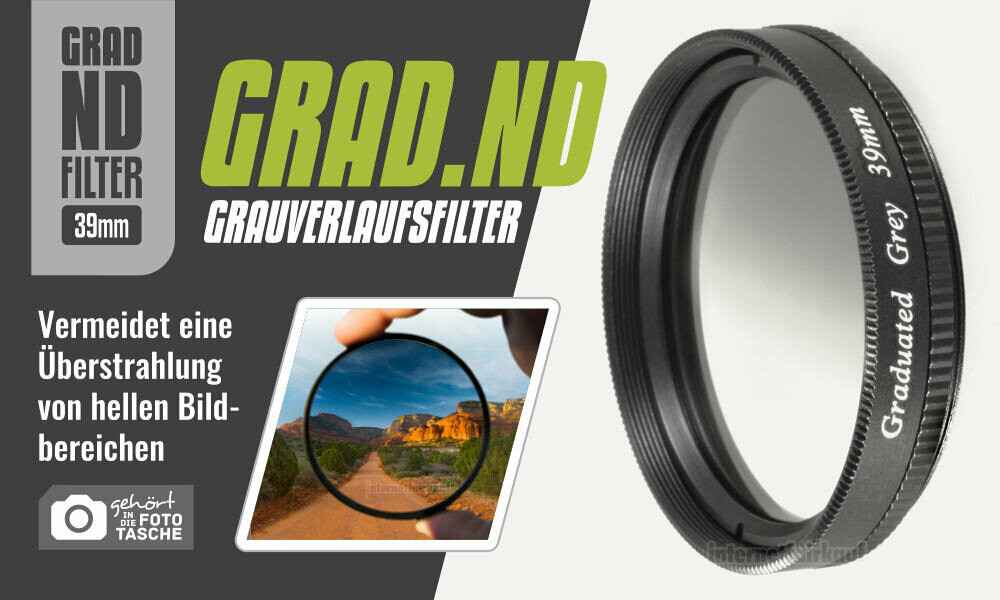 ND Grauverlaufsfilter 39mm