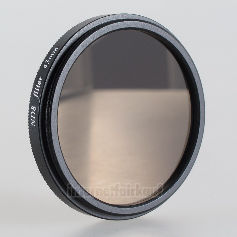 Graufilter ND8 passend für Samsung NX3300 NX3000 und 16-50mm Objektiv