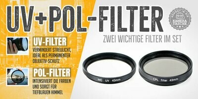 UV + Polfilter 43mm
