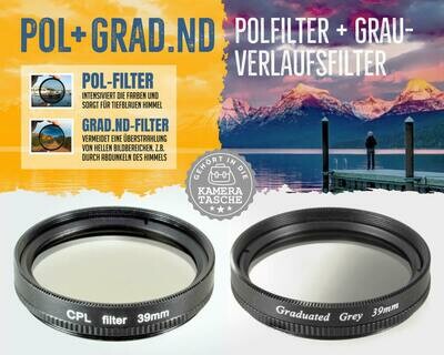 Pol + Grauverlaufsfilter 39mm