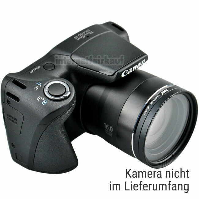 5-teiliges Zubehörset für Canon Powershot SX400 IS, 52mm