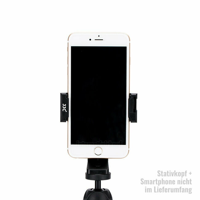 JJC SPS-1A Black - Smartphone Klemme mit drehbarer Halterung