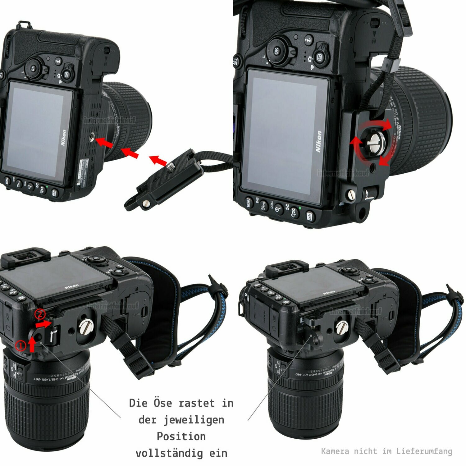 JJC HS-PRO1M - Handschlaufe für DSLR Kameras