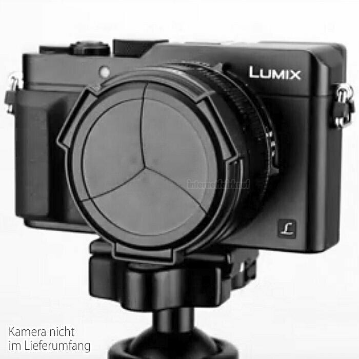 JJC ALC-LX7BK Spezial-Schutzdeckel für Panasonic LX7 + Leica D-Lux6, schwarz