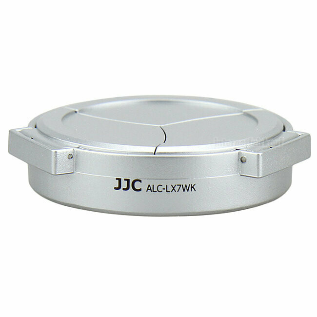 JJC ALC-LX7WK Spezial-Schutzdeckel für Panasonic LX7 + Leica D-Lux6, silber