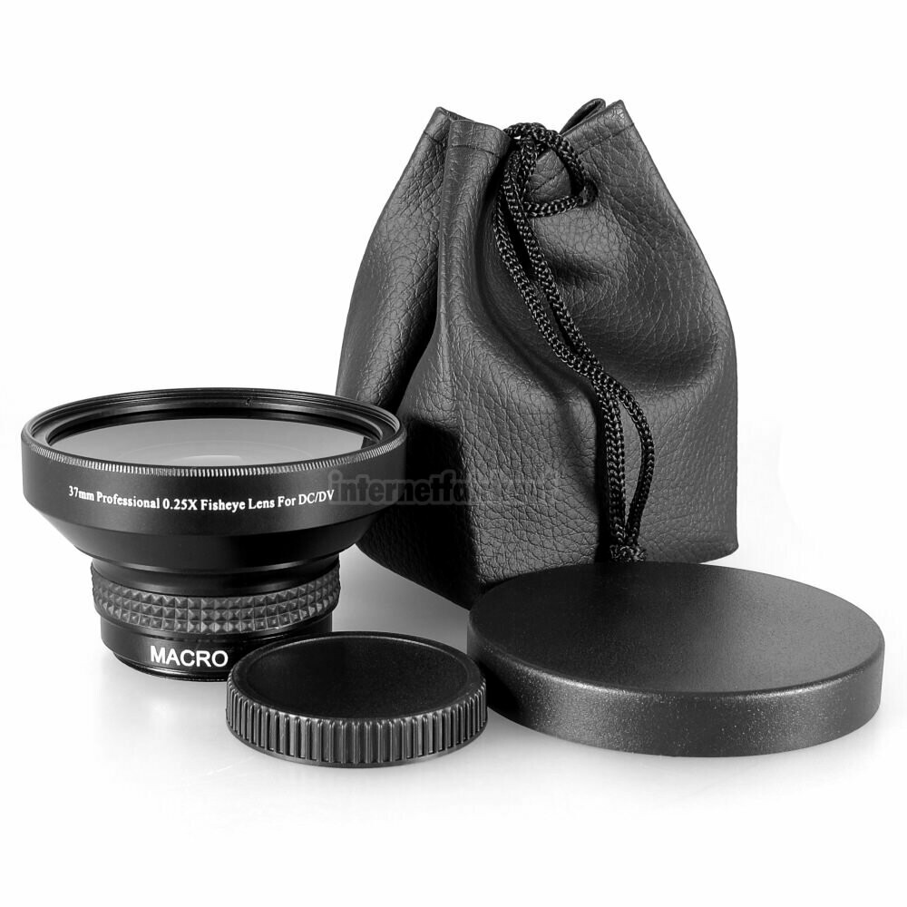 0.25x Fisheye Vorsatz passend für Canon Legria HF R87 HF R86
