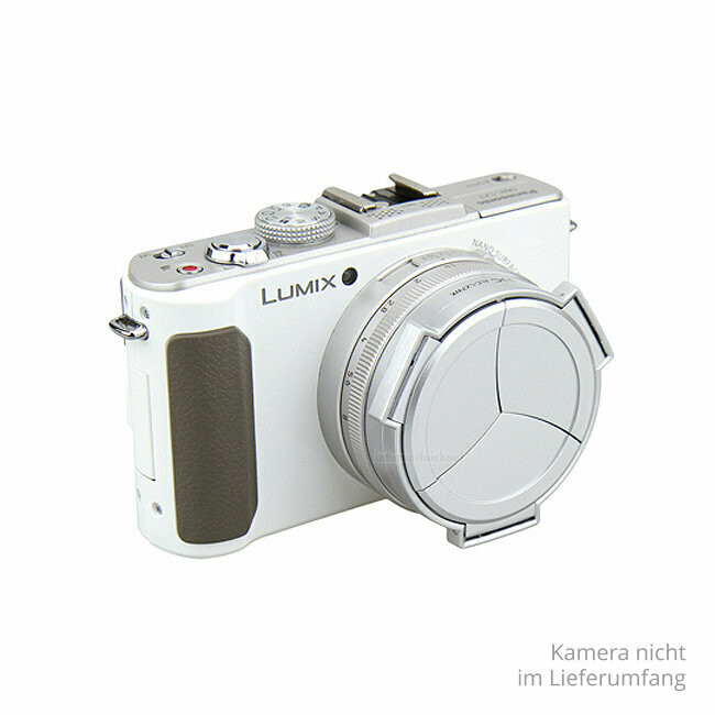 JJC ALC-LX7WK Spezial-Schutzdeckel für Panasonic LX7 + Leica D-Lux6, silber