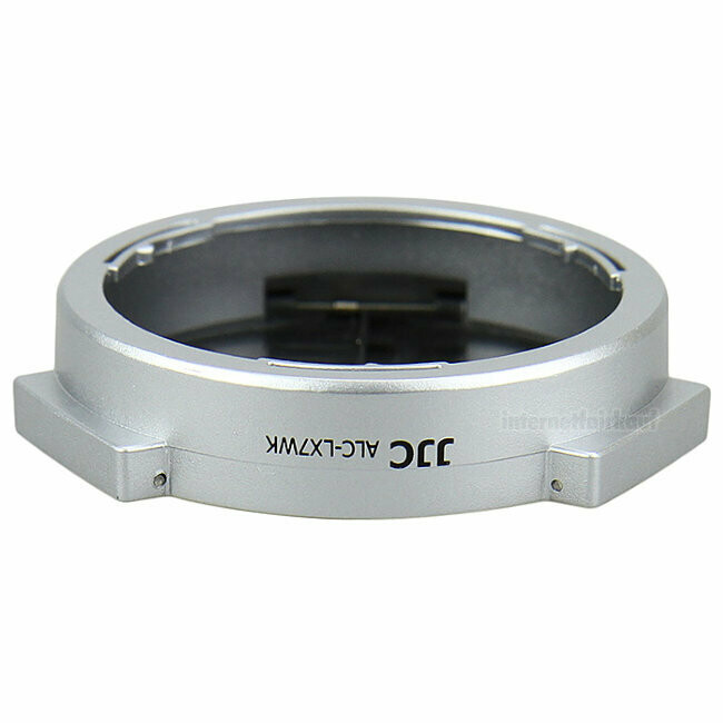JJC ALC-LX7WK Spezial-Schutzdeckel für Panasonic LX7 + Leica D-Lux6, silber