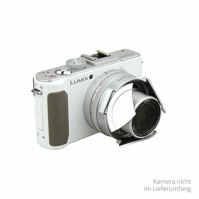 JJC ALC-LX7WK Spezial-Schutzdeckel für Panasonic LX7 + Leica D-Lux6, silber