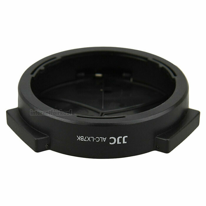 JJC ALC-LX7BK Spezial-Schutzdeckel für Panasonic LX7 + Leica D-Lux6, schwarz