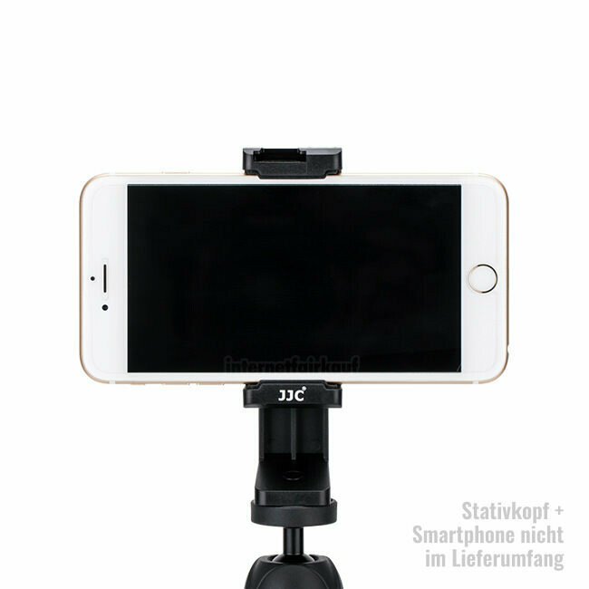 JJC SPS-1A Black - Smartphone Klemme mit drehbarer Halterung