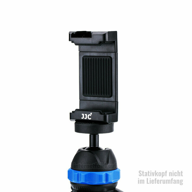 JJC SPC-1A Black - Smartphone Klemme zur Stativbefestigung