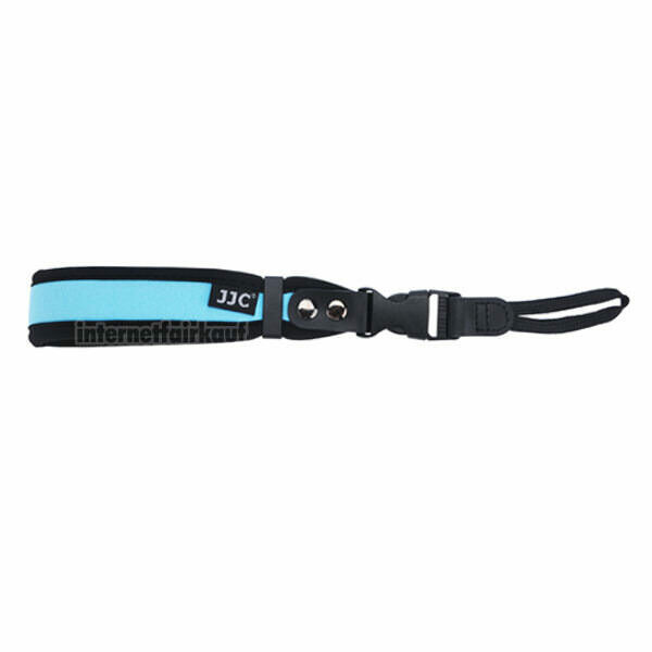 JJC ST-1DSB - Handschlaufe für Kameras, blau