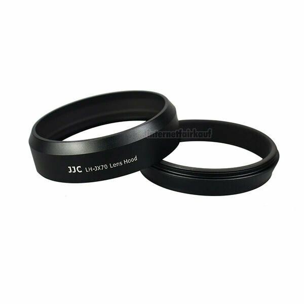 JJC LH-JX70 Black Adapter Gegenlichtblende