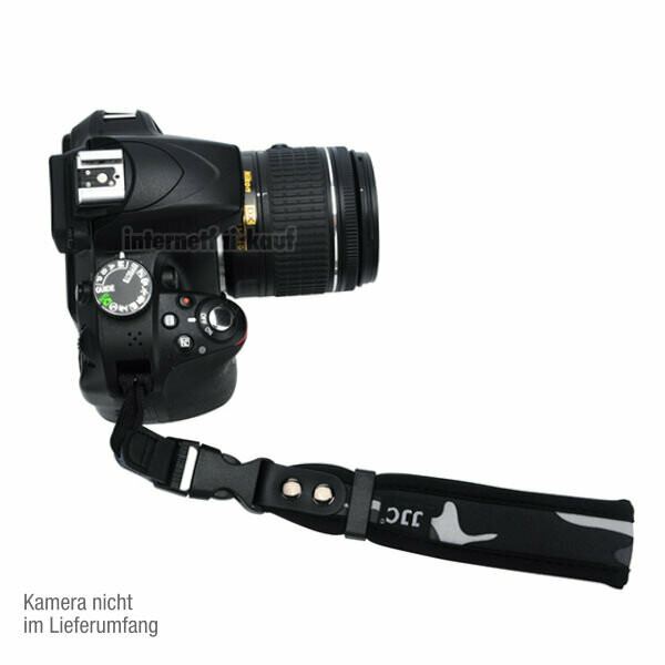JJC ST-1YGR - Handschlaufe für Kameras, camouflage