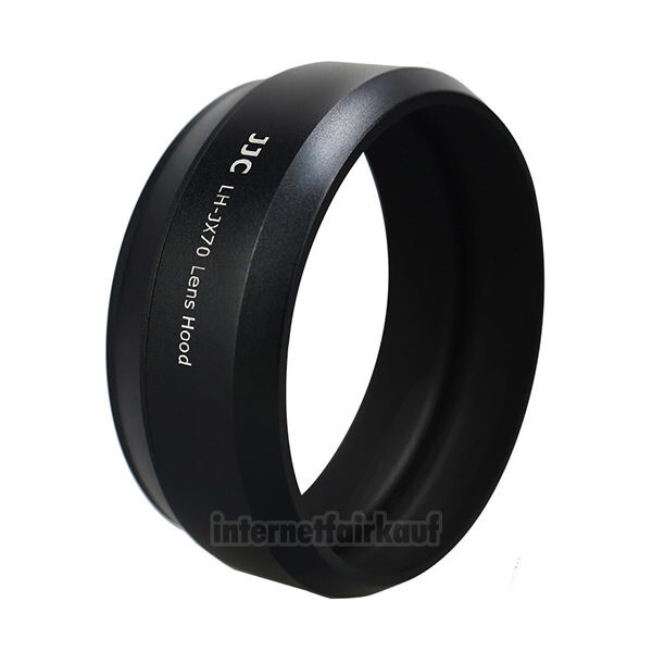 JJC LH-JX70 Black Adapter Gegenlichtblende