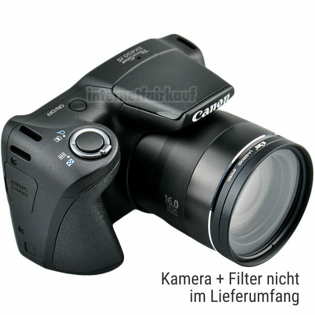 Kiwifotos LA-52SX400 Adapter für Canon Powershot SX400 IS