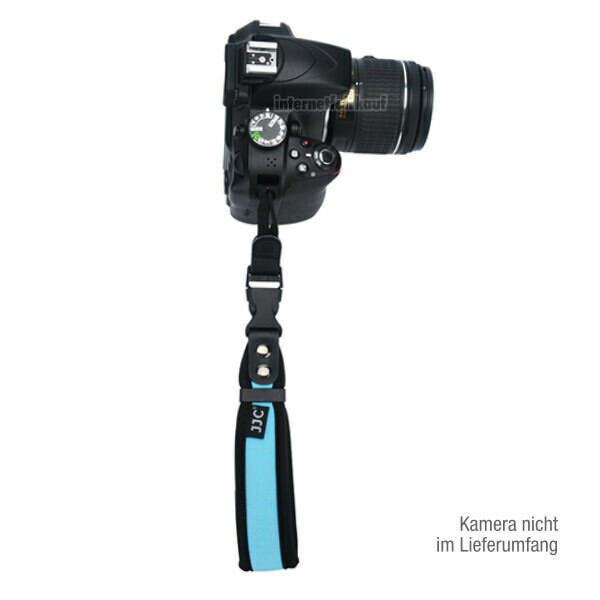 JJC ST-1DSB - Handschlaufe für Kameras, blau