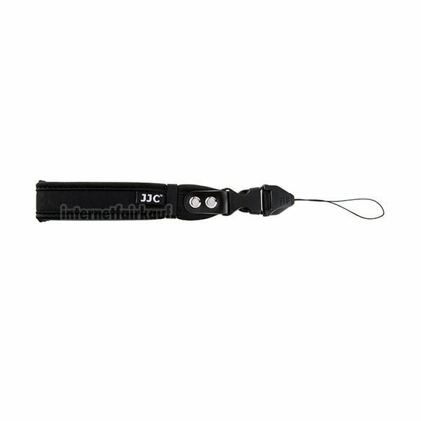 JJC ST-1MLBK - Handgelenk Schlaufe für Kameras mit kleinen Gurtösen