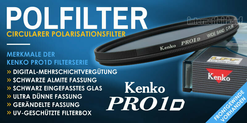 Kenko Pro1D Polfilter circular 52mm
