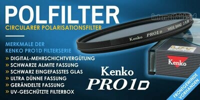Kenko Pro1D Polfilter circular 52mm