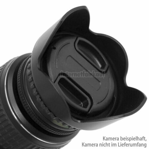 Sonnenblende Gegenlichtblende 67mm - incl. Objektivdeckel