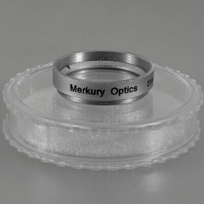 UV Ultraviolett Filter 27mm silber