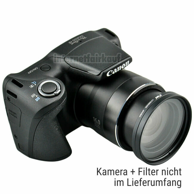 Kiwifotos LA-52SX400 Adapter für Canon Powershot SX400 IS
