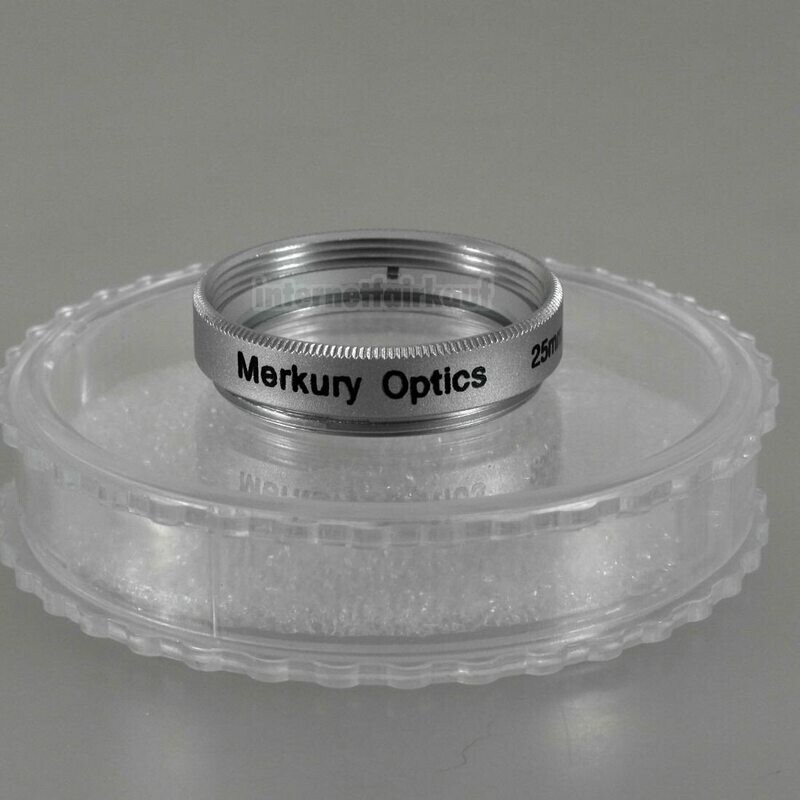 UV Ultraviolett Filter 25mm silber