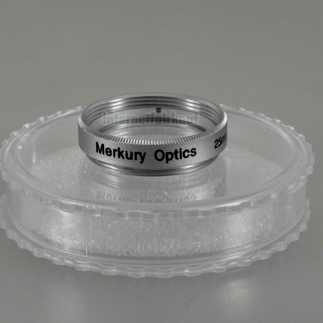 UV Ultraviolett Filter 25mm silber