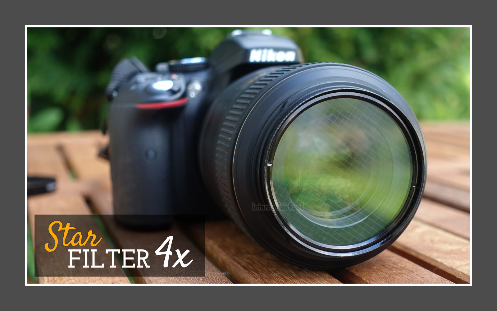 Cross/Gitterfilter 4X für Digitalkameras 46mm 
