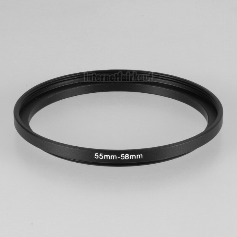 0.25x Fisheye Vorsatz passend für Sony Alpha SLT A58 und 18-55 Objektiv