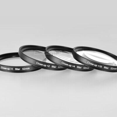 Nahlinsen Set passend für Nikon D5500 D5300 und AF-S 18-55mm Objektiv