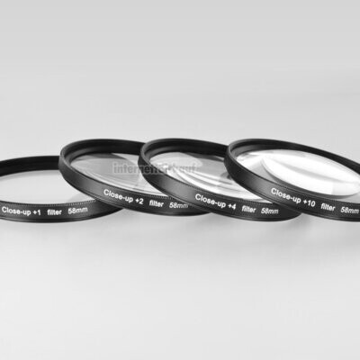 Nahlinsen Set passend für Fujifilm X-T2 X-T3 mit 18-55mm Obj.