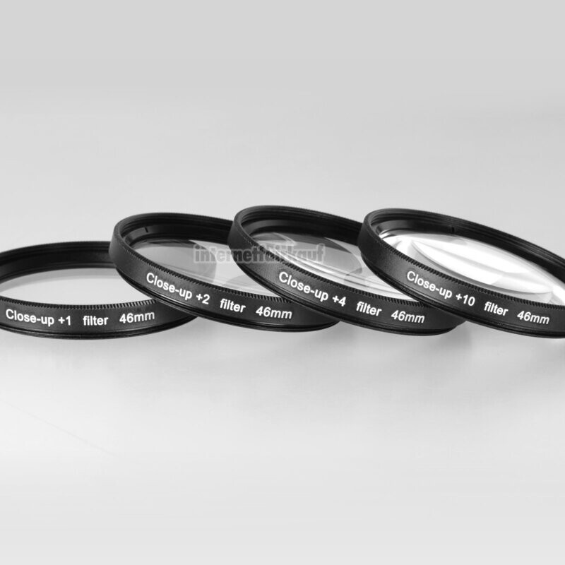 46mm Close Up / Makro Nahlinsen Set +1 +2 +4 +10