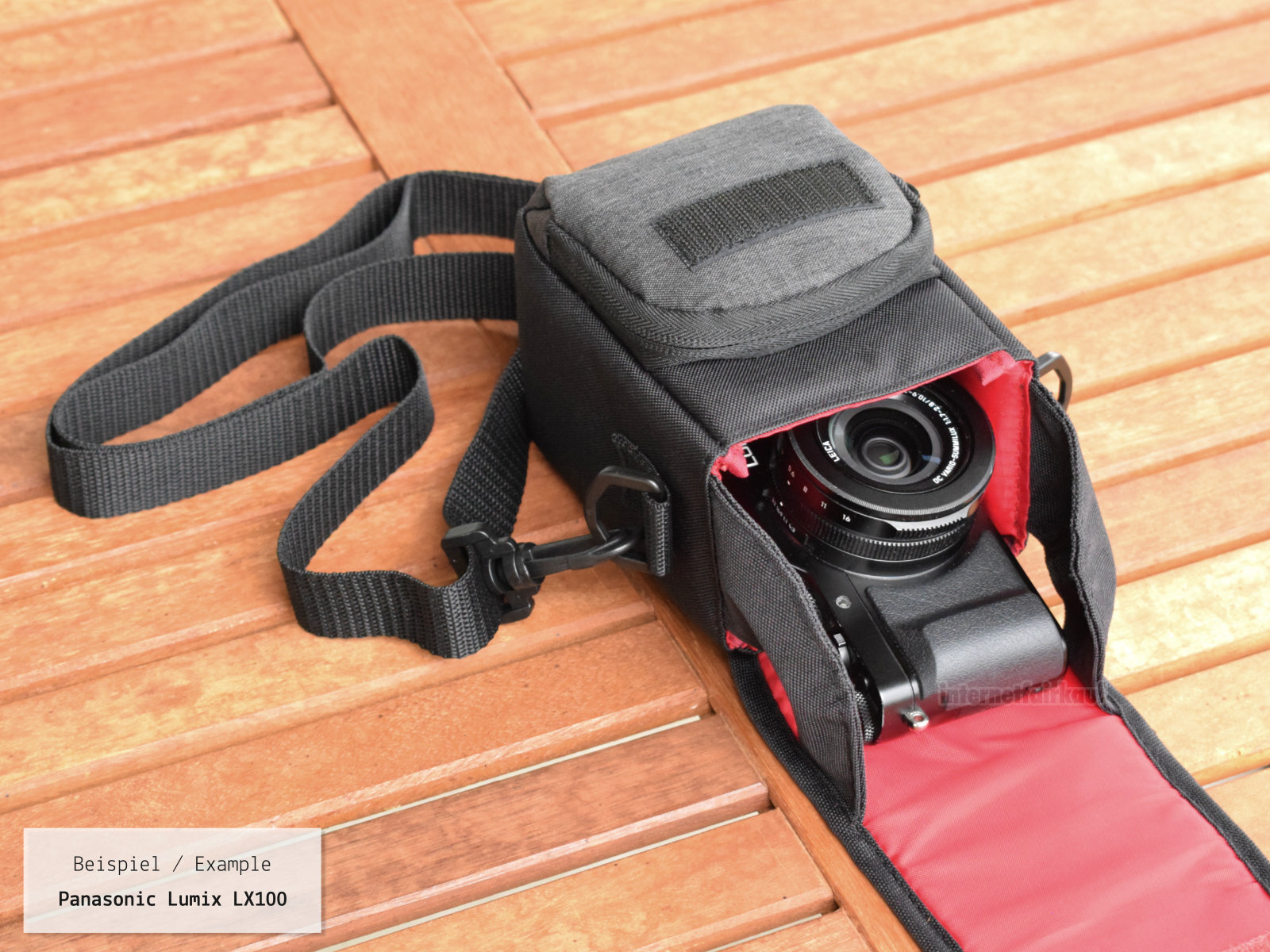 Hama Kameratasche passend für Panasonic Lumix DMC-LX100 II - Fototasche