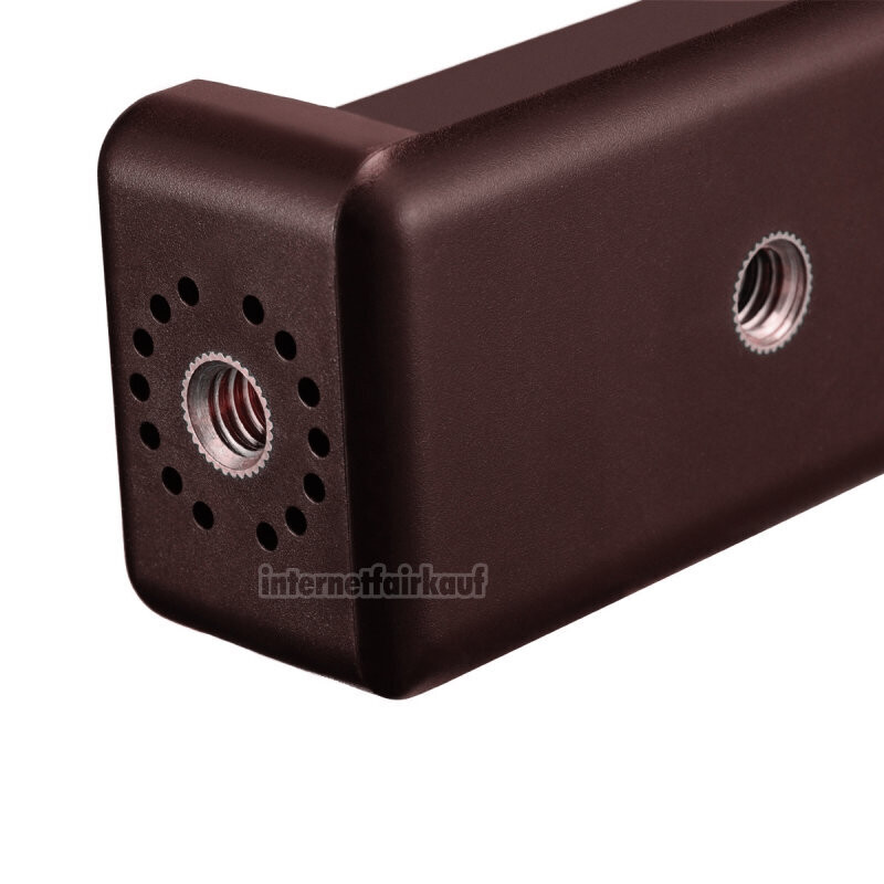 Braun MT-27 - Smartphone Vlogging Tischstativ / Handgriff inkl. Cold Shoe Mount