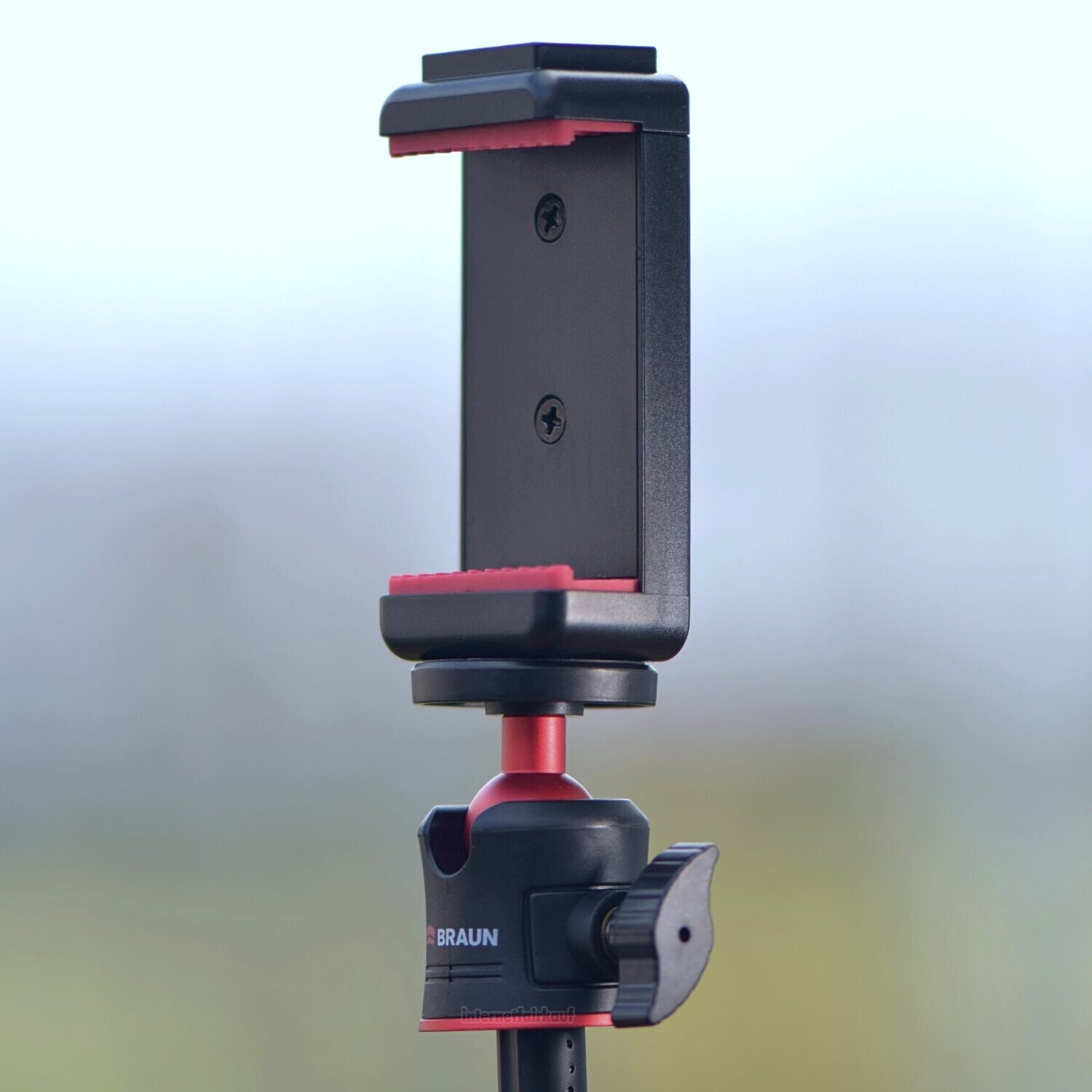 Braun MT-27 - Smartphone Vlogging Tischstativ / Handgriff inkl. Cold Shoe Mount