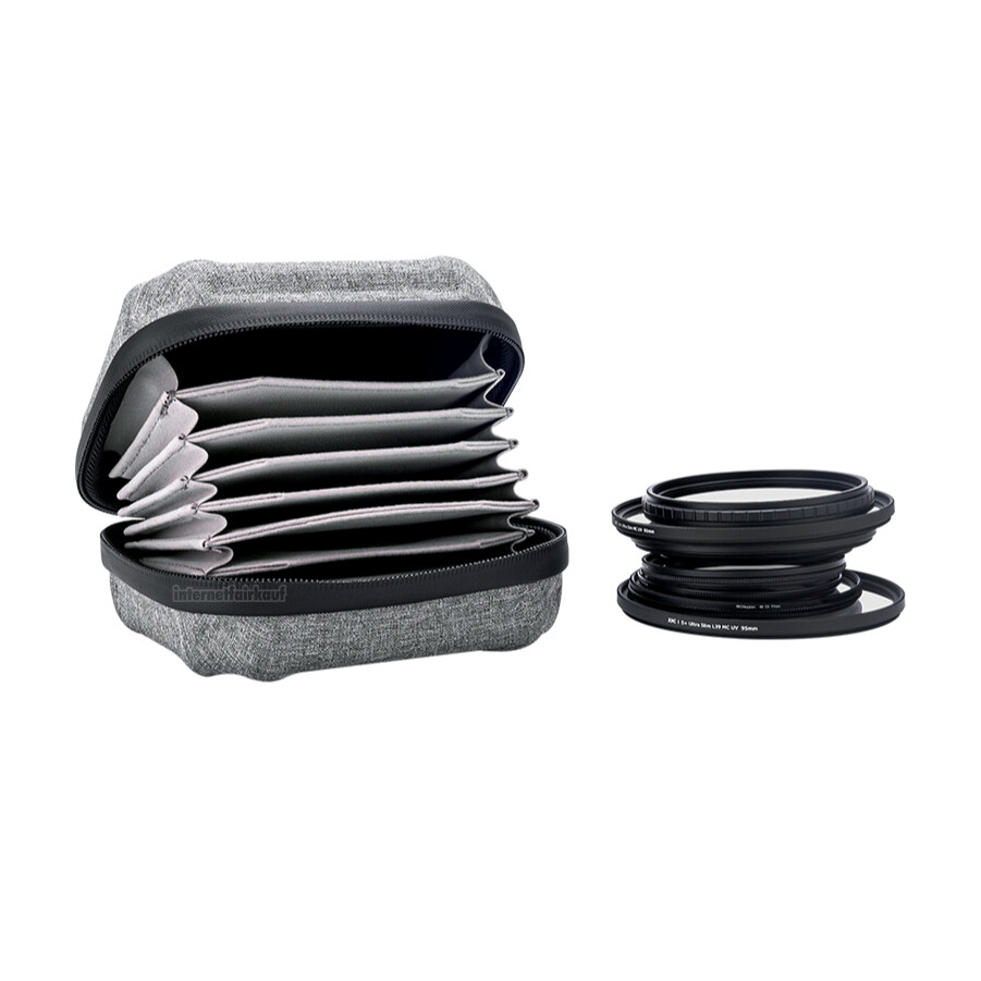 JJC FP-K10 GRAY - Filteretui / Filterbox für 10 Filter bis 95mm