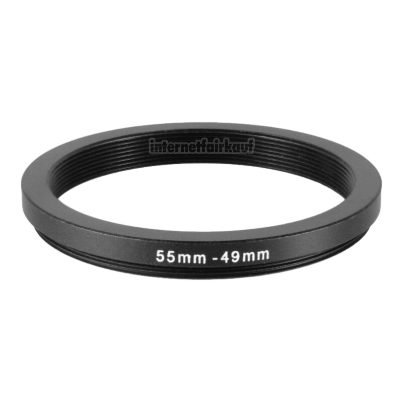 55-49mm Adapterring Filteradapter