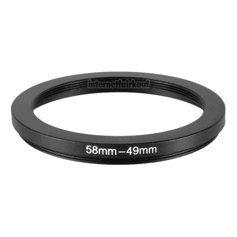 58-49mm Adapterring Filteradapter