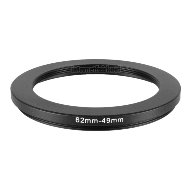 62-49mm Adapterring Filteradapter