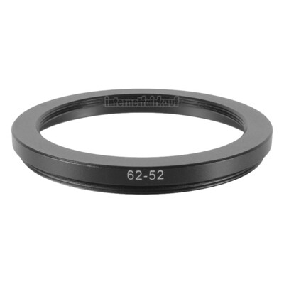 62-52mm Adapterring Filteradapter