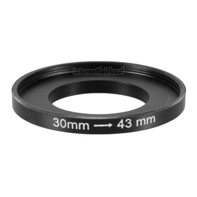 30-43mm Adapterring Filteradapter