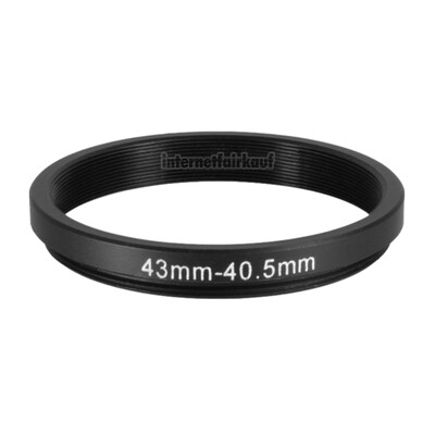 43-40.5mm Adapterring Filteradapter