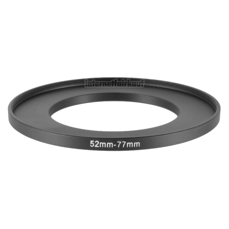 52-77mm Adapterring Filteradapter