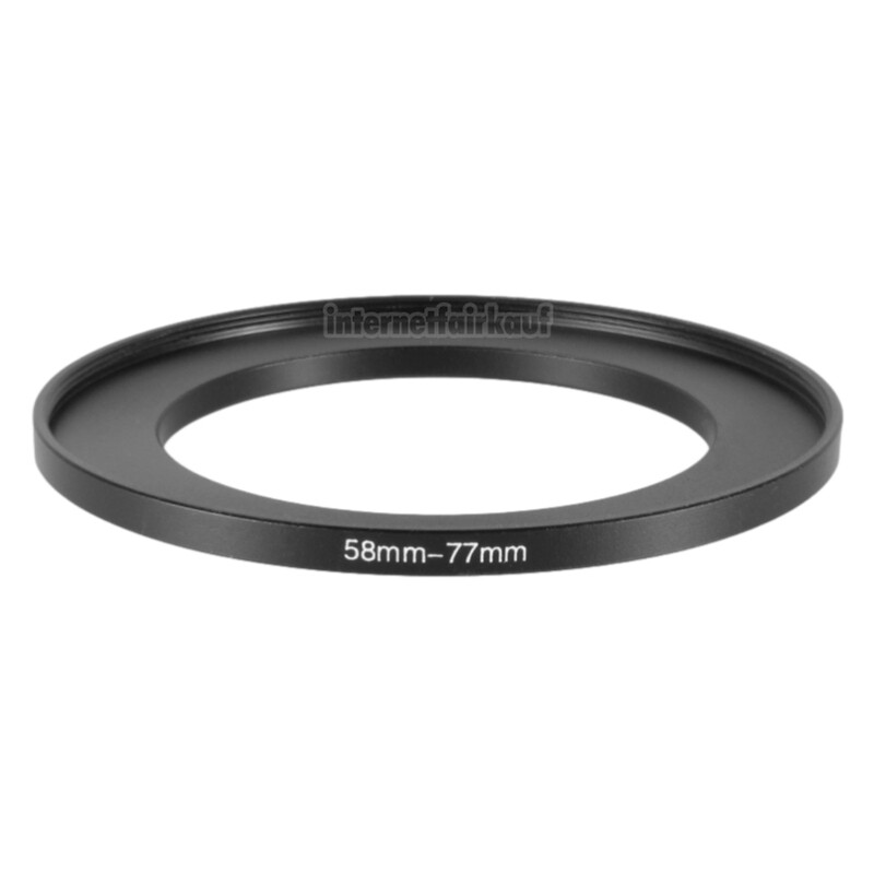 58-77mm Adapterring Filteradapter