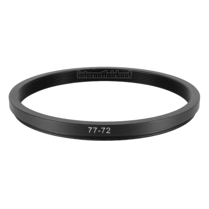 77-72mm Adapterring Filteradapter