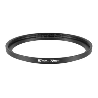 67-72mm Adapterring Filteradapter