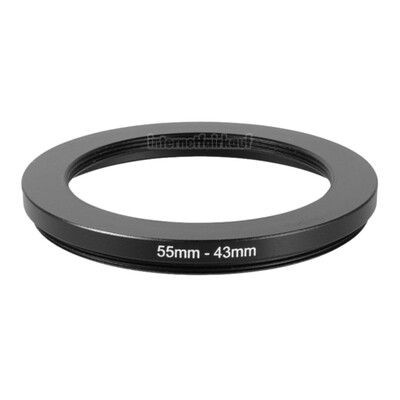 55-43mm Adapterring Filteradapter
